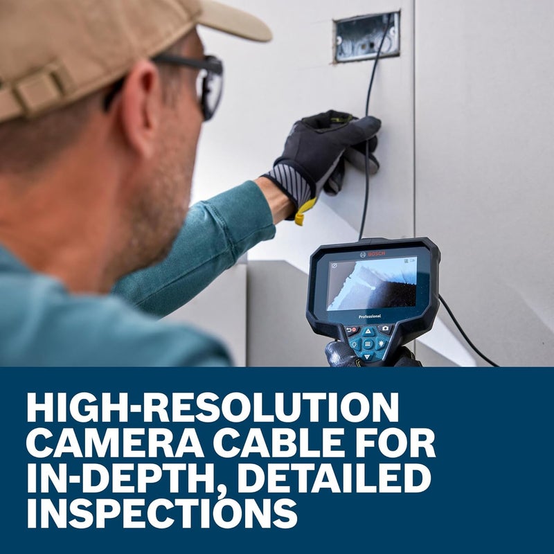 BOSCH GIC-CC5-4 Inspection Camera Cable - 5 Ft, High-Resolution, IP67 Durable Design for GIC4-23C & GIC5-27C - Image 5